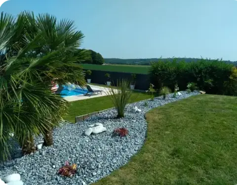 allée de jardin à Camors - image 2