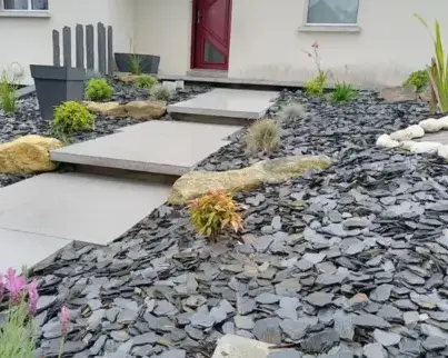 allée de jardin à Évellys - image 3