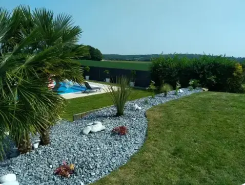 pose de clôture Camors-1