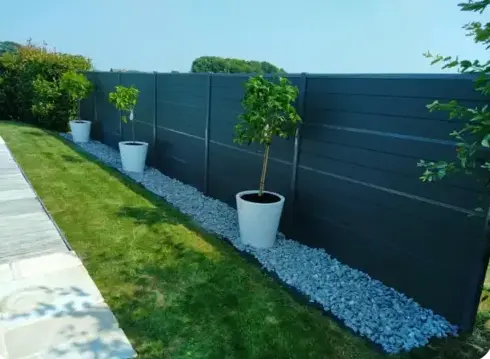 pose de clôture à Évellys - image 3