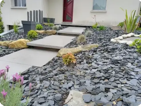 pose de clôture Locminé-5