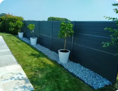 pose de clôture Pluvigner-5